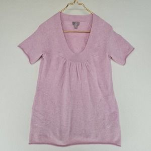 J.Jill Cashmere Top in Blush Extra Small Petite